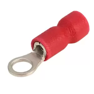Image of TruConnect M3.5 Stud Size Red 25A Ring Connector Pack of 100