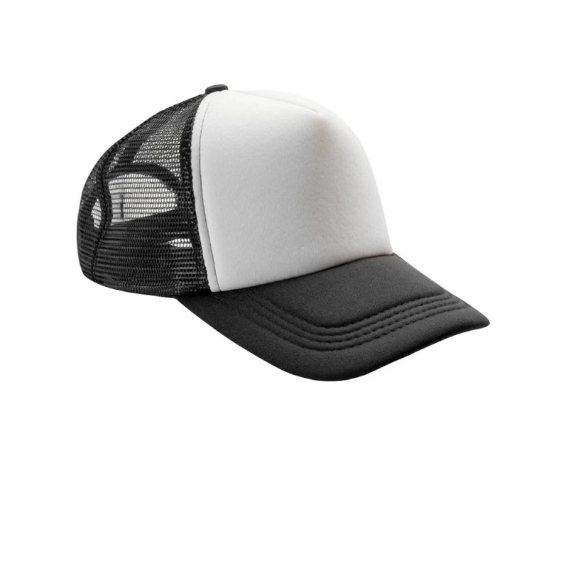 Image of Result Mens Detroit Trucker Cap in Black Male One Size