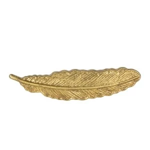 Image of Sass & Belle Golden Feather Vintage Drawer Knob