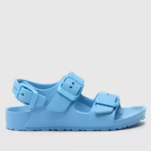 Image of BIRKENSTOCK Pale Blue Milano Eva Toddler Sandals