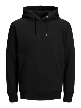 Image of JACK & JONES Plain Hoodie Men Black