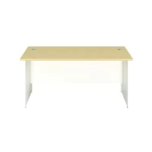 Image of Jemini Rectangular Panel End Desk 1800x800x730mm Maple KF804864