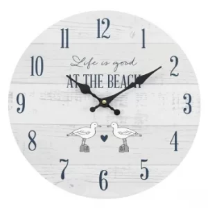 Image of Life Is Good At The Beach Clock