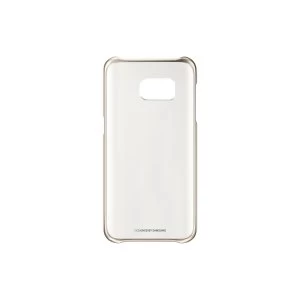 Image of Samsung EF-QG930CFEGWW Clear Cover for Galaxy S7 Gold