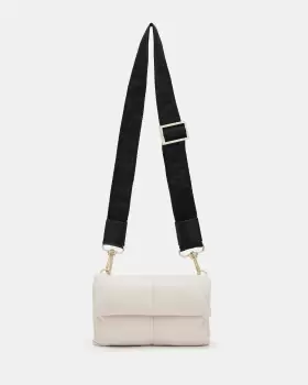 Image of AllSaints Ezra Quilted Leather Crossbody Bag