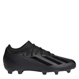 Image of adidas X.3 Junior Firm Ground Football Boots - Black