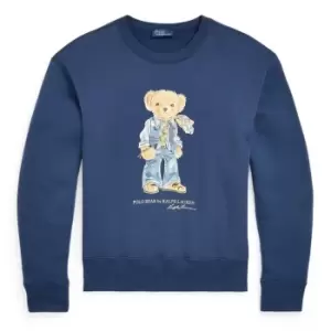 Image of Polo Ralph Lauren Bear Sweatshirt - Blue