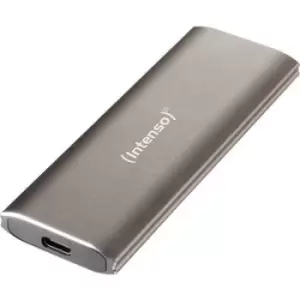 Image of Intenso 1TB External SSD hard drive USB-C USB 3.2 (Gen 2) Brown (metallic) 3825460