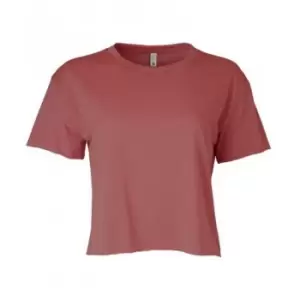 Image of Next Level Womens/Ladies Festival Cali Short-Sleeved T-Shirt (XS) (Smoked Paprika)