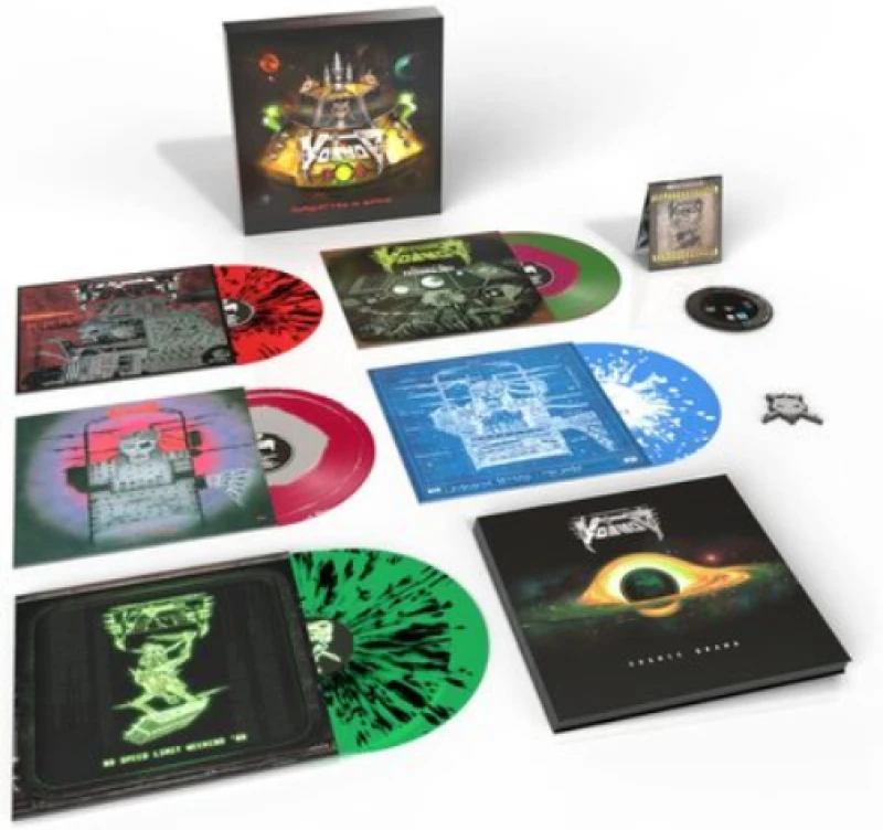 Image of Voivod Forgotten In Space: Deluxe Edition - Sealed 2022 German vinyl box set NOISEBOX106