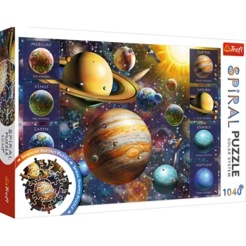 Image of Spiral Puzzle Solar System - 1040 Pieces