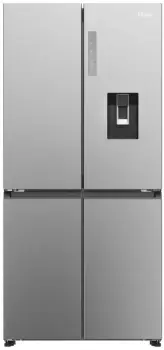 Image of Haier HCR3818EWMM Total Frost Free American Style Fridge Freezer