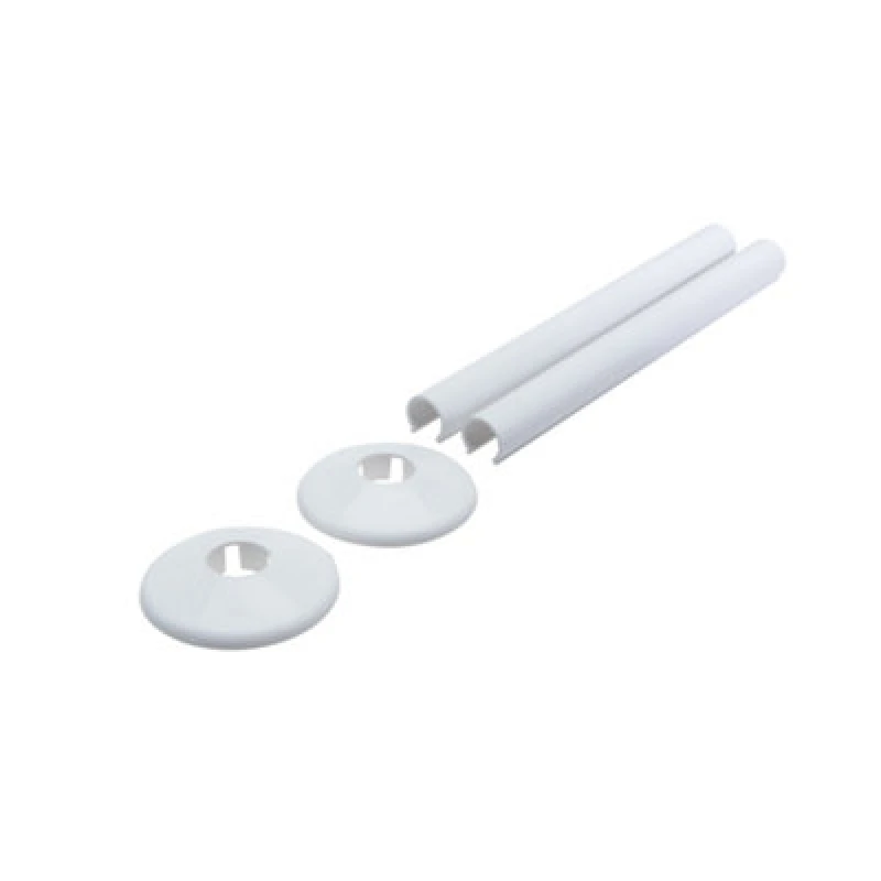 Image of Talon Snappit White Pipe Sleeve (Dia)15mm, Set Of 2