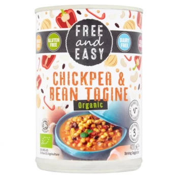 Image of Free & Easy Organic Chickpea & Bean Tagin 400g