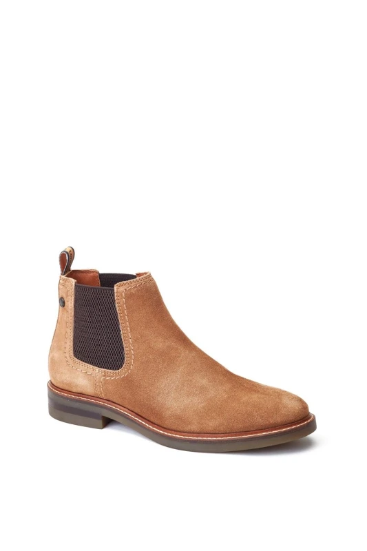 Image of Base London Base London Men Portland Chelsea Boot in Light Brown Size: 8 Light Brown 8 Male 5038538359340