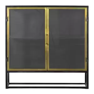 Image of Gallery Interiors Castro Drinks Cabinet Black