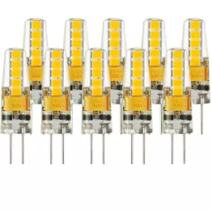 Image of Harper Living 2 Watts G4 LED Bulb Clear Capsule Warm White Non-Dimmable, Pack of 10