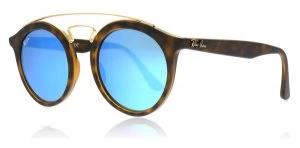 Image of Ray-Ban Gatsby Sunglasses Matte Havana 609255 49mm