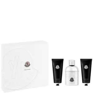 Image of Moncler Pour Homme Gift Set 100ml Eau de Parfum + 100ml Shower Gel + 100ml Shampoo