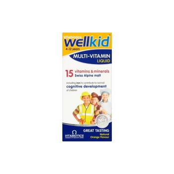 Image of Wellkid Multivitamin Liquid - 150ml - 85411 - Vitabiotics