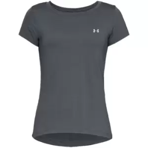 Image of Under Armour Womens Short Sleeve Performance Tee - Grey