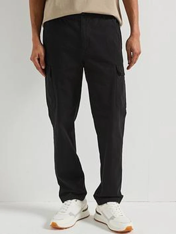 Image of Barbour International Ripstop Cargo Trousers - Black XL