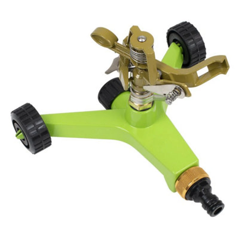 Image of Sealey Pulsating Garden Sprinkler and Metal Wheeled Base