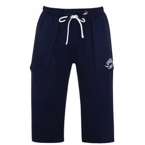 Image of Lonsdale Box three quarter Jogging Bottoms Mens - Navy