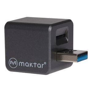 Image of Maktar Qubii Pro Auto Backup and Charging for iPhone iPad Fast Charge up to 2.4A
