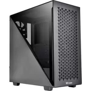 Image of Thermaltake Divider 300 TG Air Black Midi tower PC casing Black 2 built-in fans, Window, Dust filter
