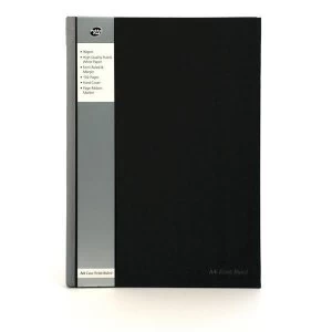 Image of Pukka Pad A4 Casebound Ruled 192Pages Silver/Black PK5