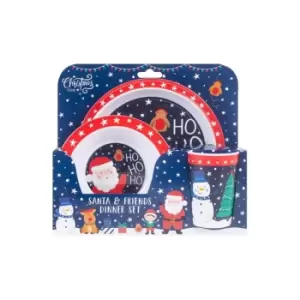 Image of The Spirit Of Christmas Santa Dinner Set 31 - Multi
