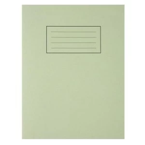 Image of Silvine Exercise Book Ruled and Margin (80 Pages) Green (Pack of 10)