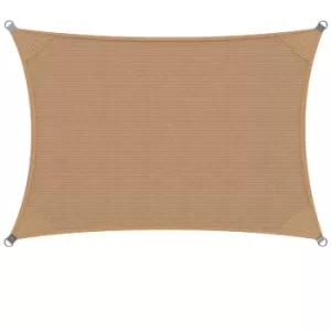 Image of Sun Sail HDPE Rectangel Sand 2x4m