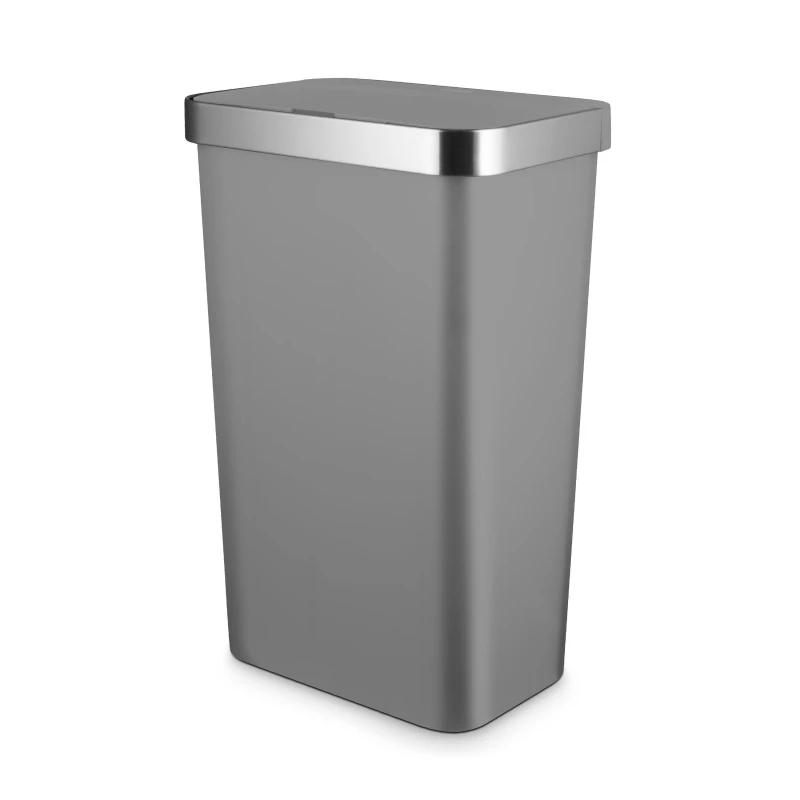 Image of Tower 50L Rectangular ABS Sensor Bin Grey ONE SIZE