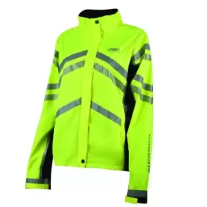 Image of Weatherbeeta Childrens/Kids Waterproof Lightweight Reflective Jacket (S) (Hi Vis Yellow)