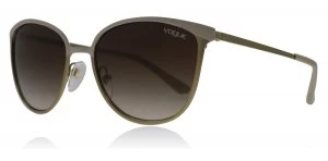 Image of Vogue VO4002S Sunglasses Beige / Gold 996S13 55mm
