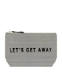 Image of Accessorize LetS Get Away Wash Bag - Grey