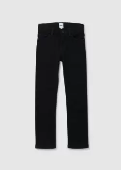 Image of Boss Kids Slim Fit Jeans In Denim Black