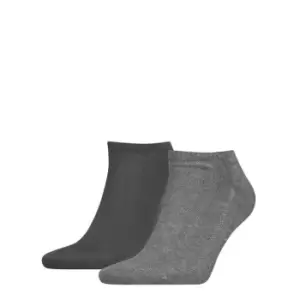Image of Levis Low Cut 2 Pack of Socks Mens - Grey