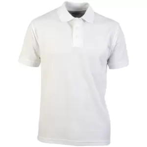 Image of Absolute Apparel Mens Precision Polo (2XL) (White)