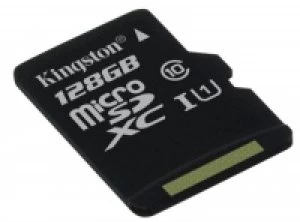 Image of Kingston microSDXC Class 10 UHSI Card 128GB