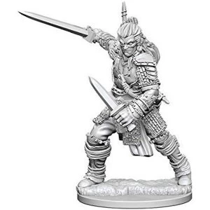 Image of Pathfinder Deep Cuts Unpainted Miniatures (W1) Human Male Fighter