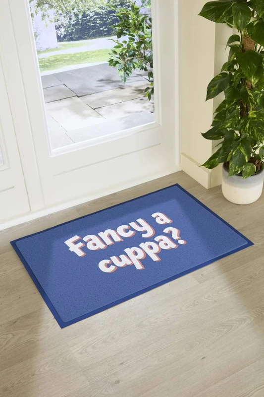 Image of Artsy Mats Winter Bow Welcome Doormat, Multi WINTERBOW-9060