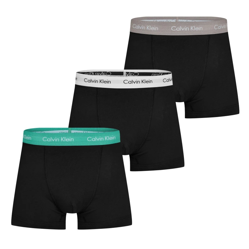 Image of Calvin Klein Cotton Stretch Boxer Shorts Trunks Small Black 42109517350