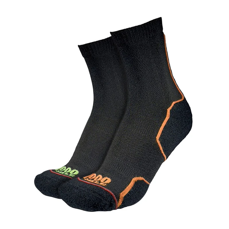 Image of 1000 Mile 1000 Mile Men 2 Pack Trail Repreve Socks Single Layer Socks in Black Size: 9-11 Black 9-11 Male 5031358009785