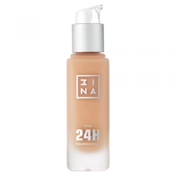 Image of 3INA Makeup The 24H Foundation 30ml (Various Shades) - 603 Light Peach Beige