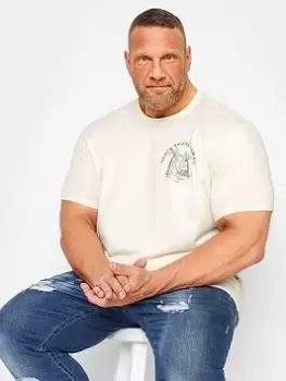 Image of BadRhino North Shore Hawaii T-Shirt, White, Size L, Men