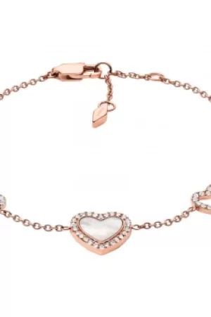 Image of Fossil Jewellery Hearts To You Necklace JF03458791