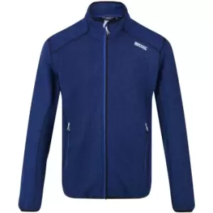 Image of Regatta Mens Torrens Two Tone Polyester Full Zip Fleece Jacket Top S - Chest 37-38' (94-96.5cm)